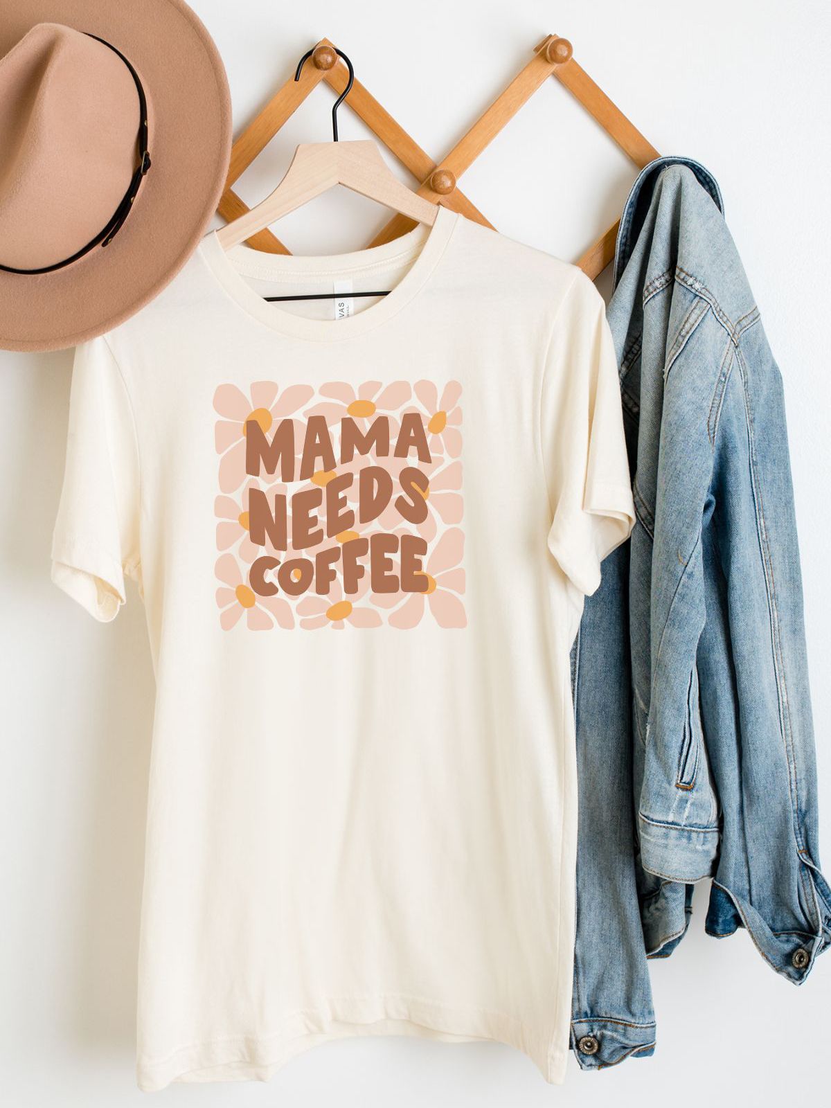 Mama Coffee Needs T Shirt