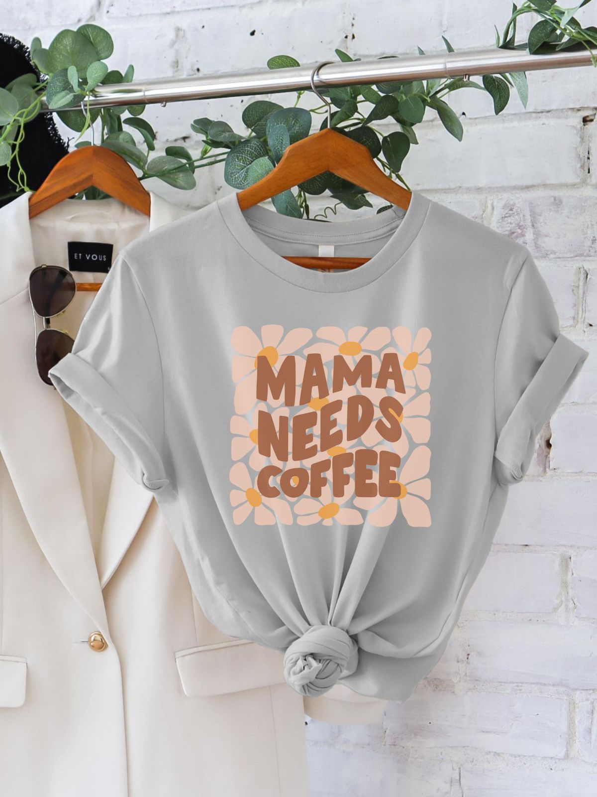 Mama Coffee Needs T Shirt