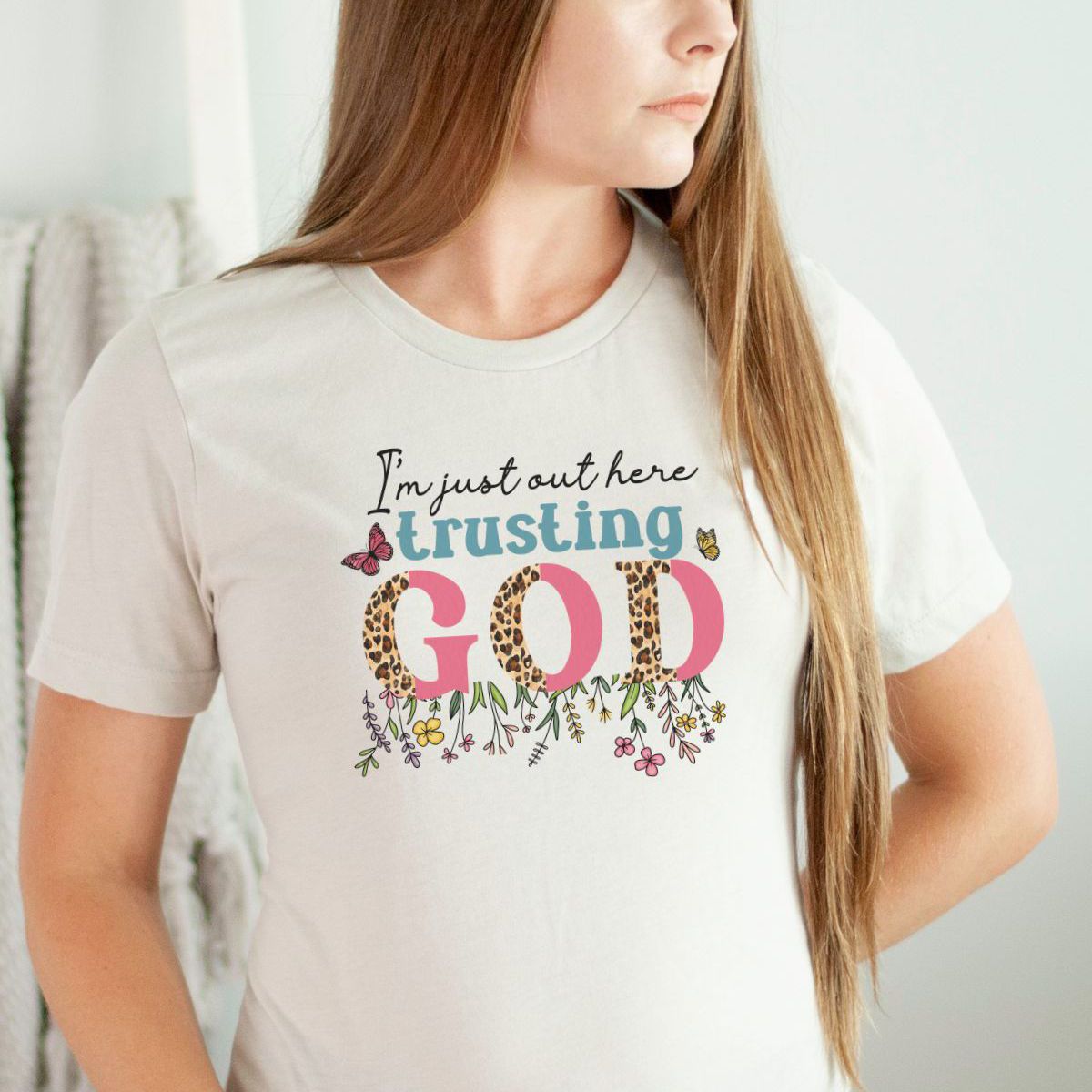 Trusting God Women's T-Shirt Faith