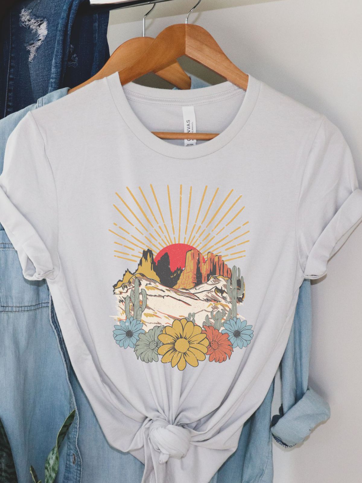Sunset Desert Women's T-Shirt Summer