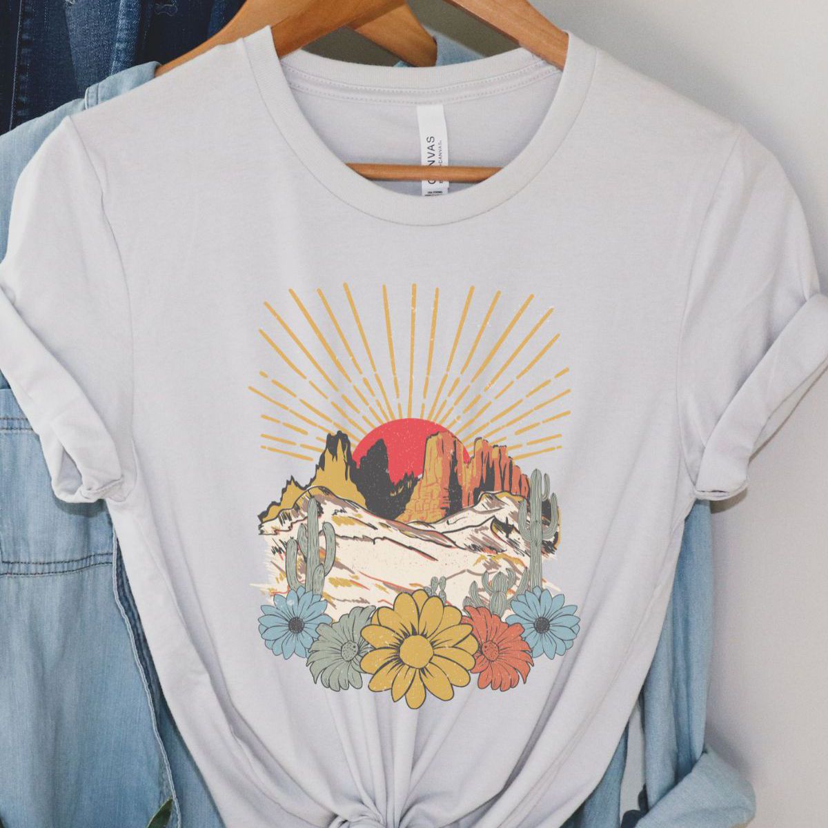 Sunset Desert Women's T-Shirt Summer