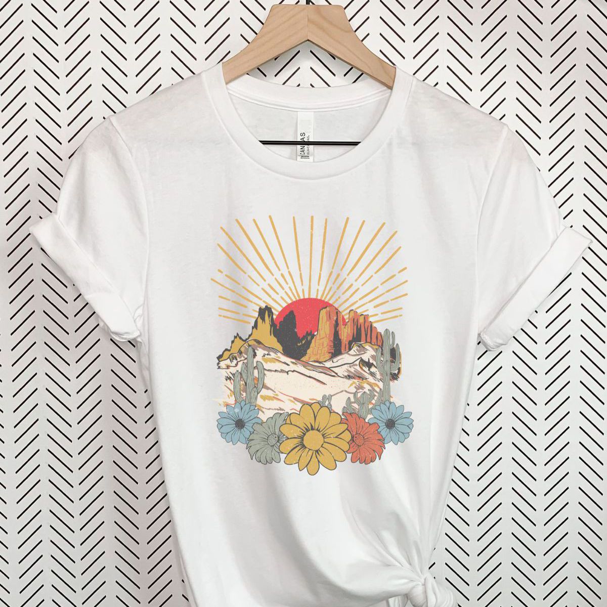 Sunset Desert Women's T-Shirt Summer