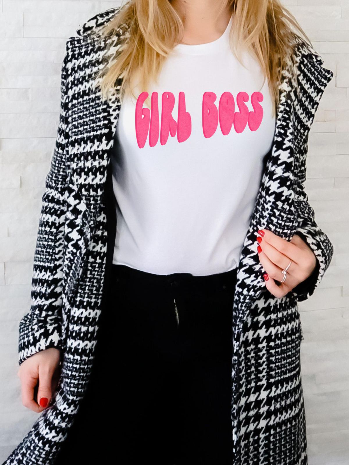 Girl Boss Women's T-Shirt Casual