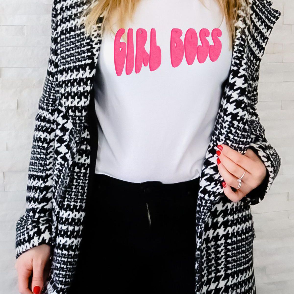 Girl Boss Women's T-Shirt Casual