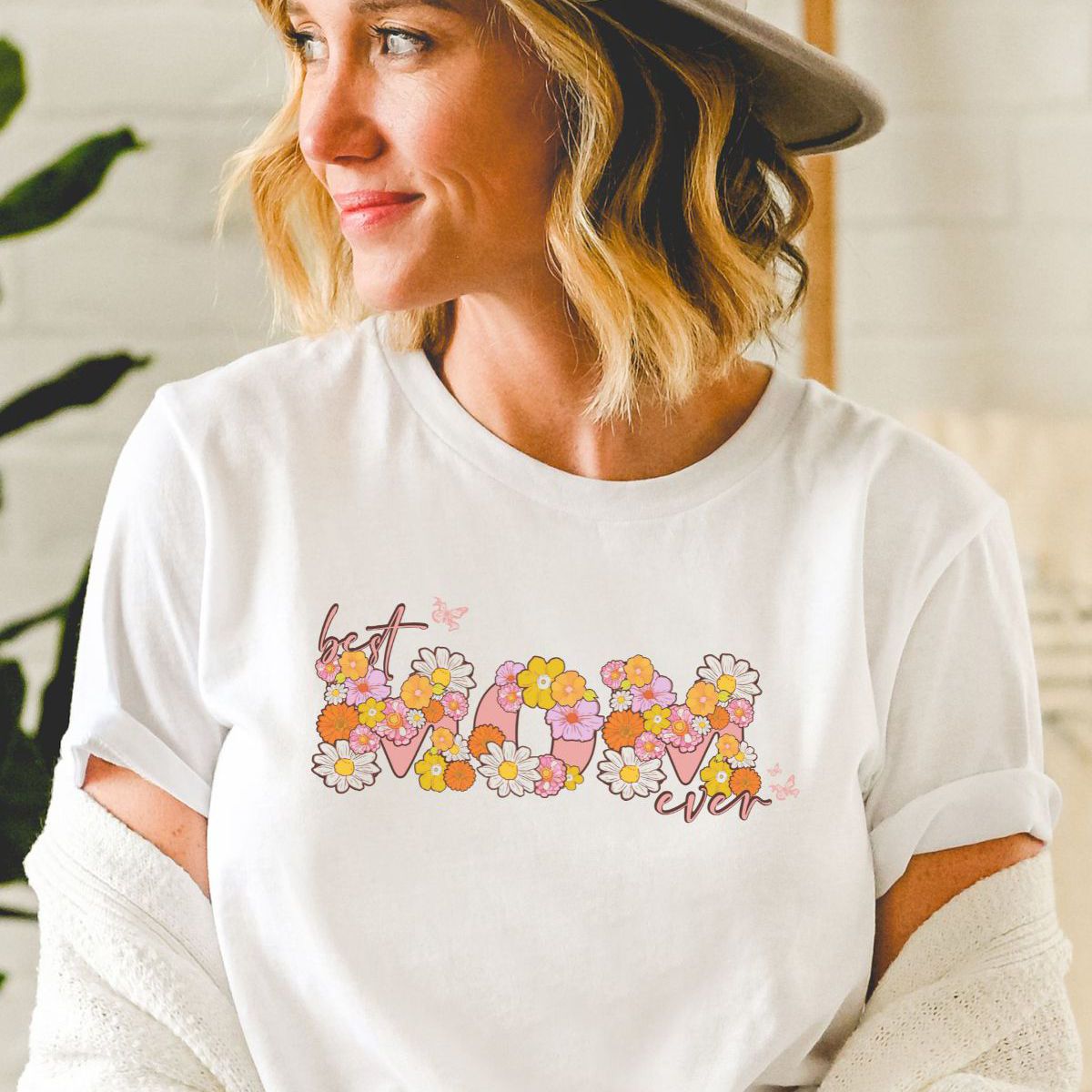 Best Mom Ever Womens T-Shirt Mothers Day