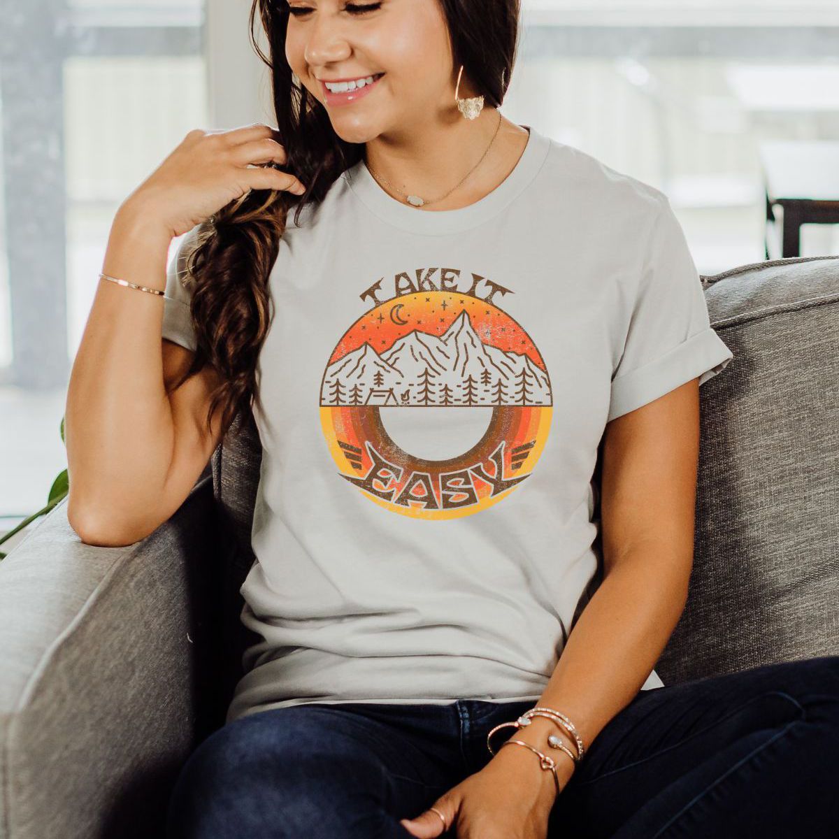 Take It Easy Women's T-Shirt Autumn