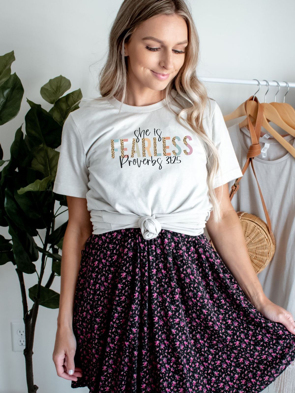 Fearless Women's T-Shirt Proverbs Inspirational