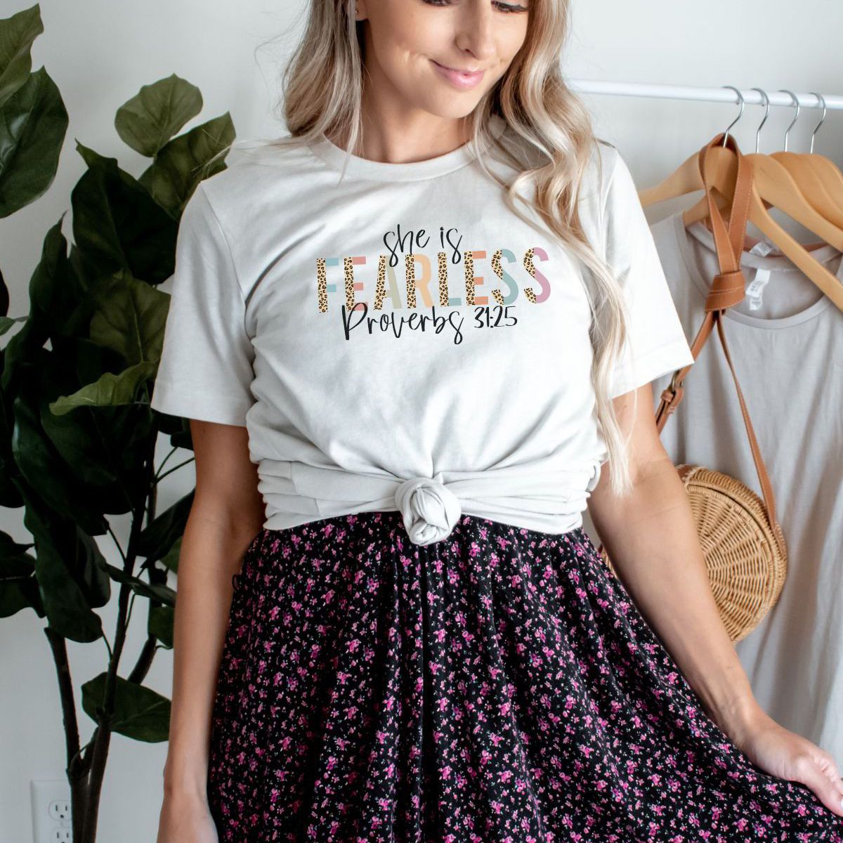 Fearless Women's T-Shirt Proverbs Inspirational