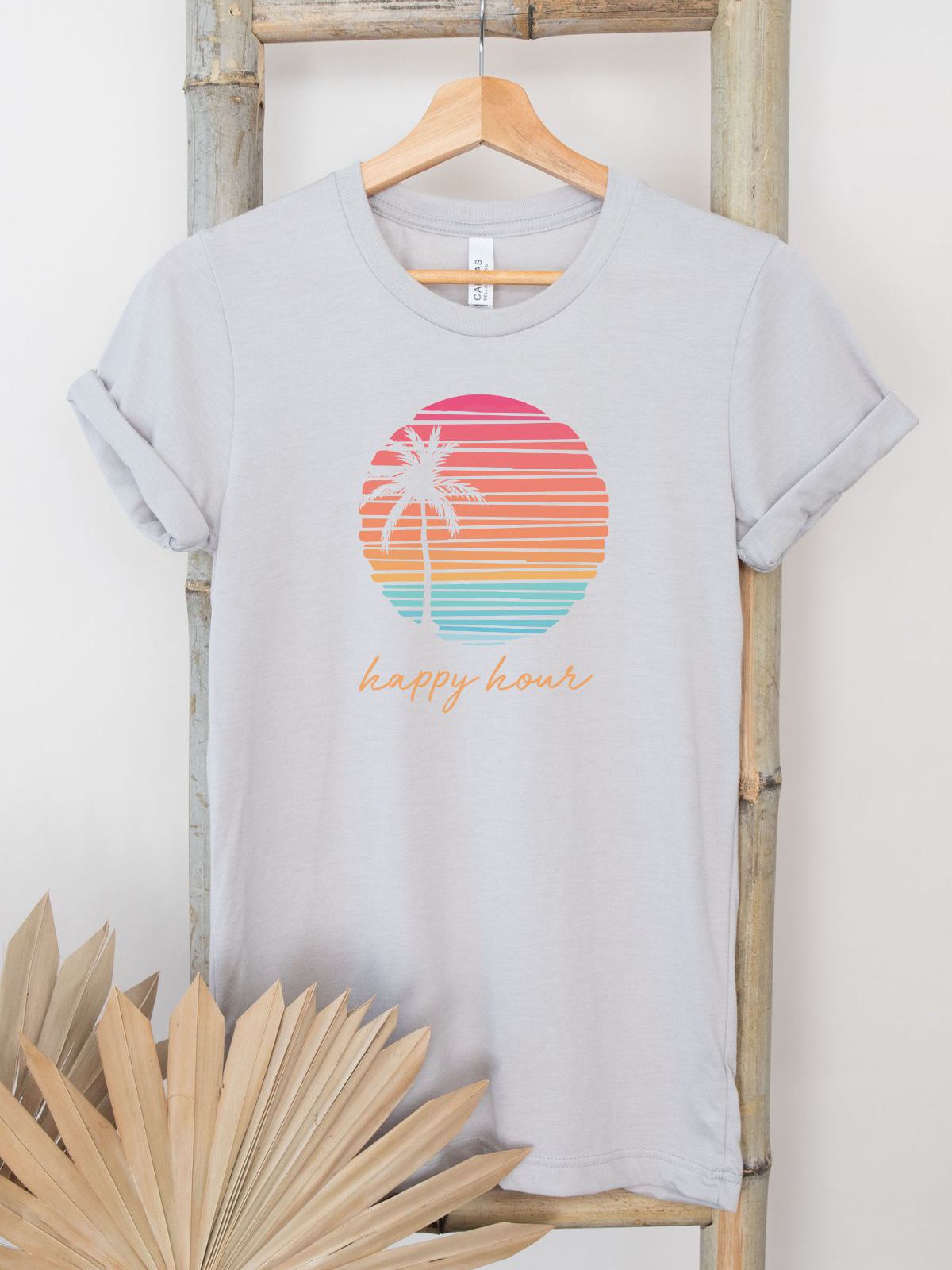 Palm Sunset Unisex T-Shirt