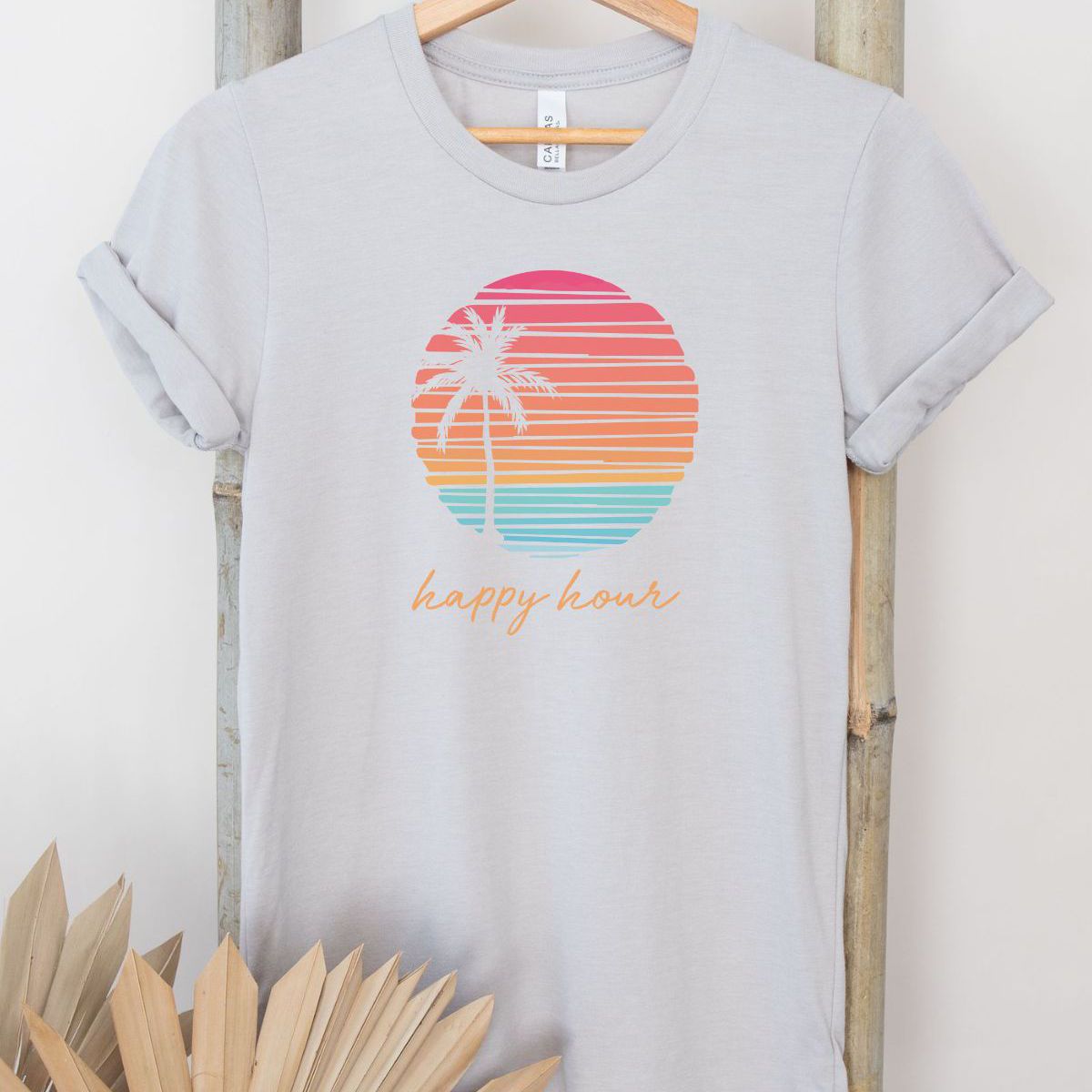 Palm Sunset Unisex T-Shirt