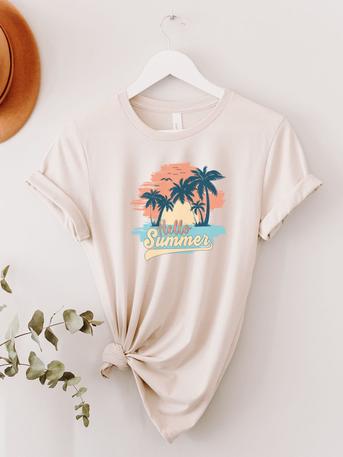 Hello Summer Women's T-Shirt Casual