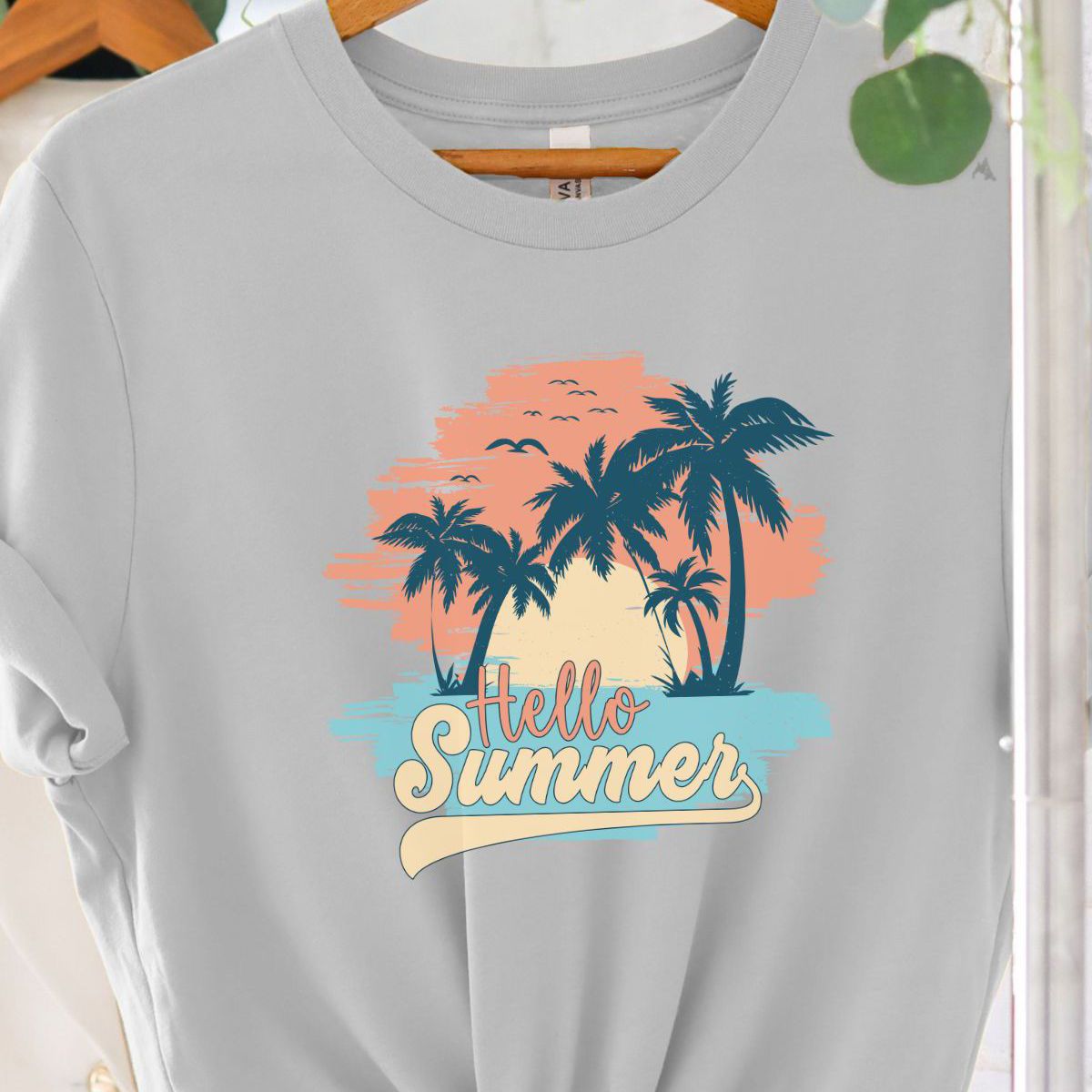 Hello Summer Women's T-Shirt Casual