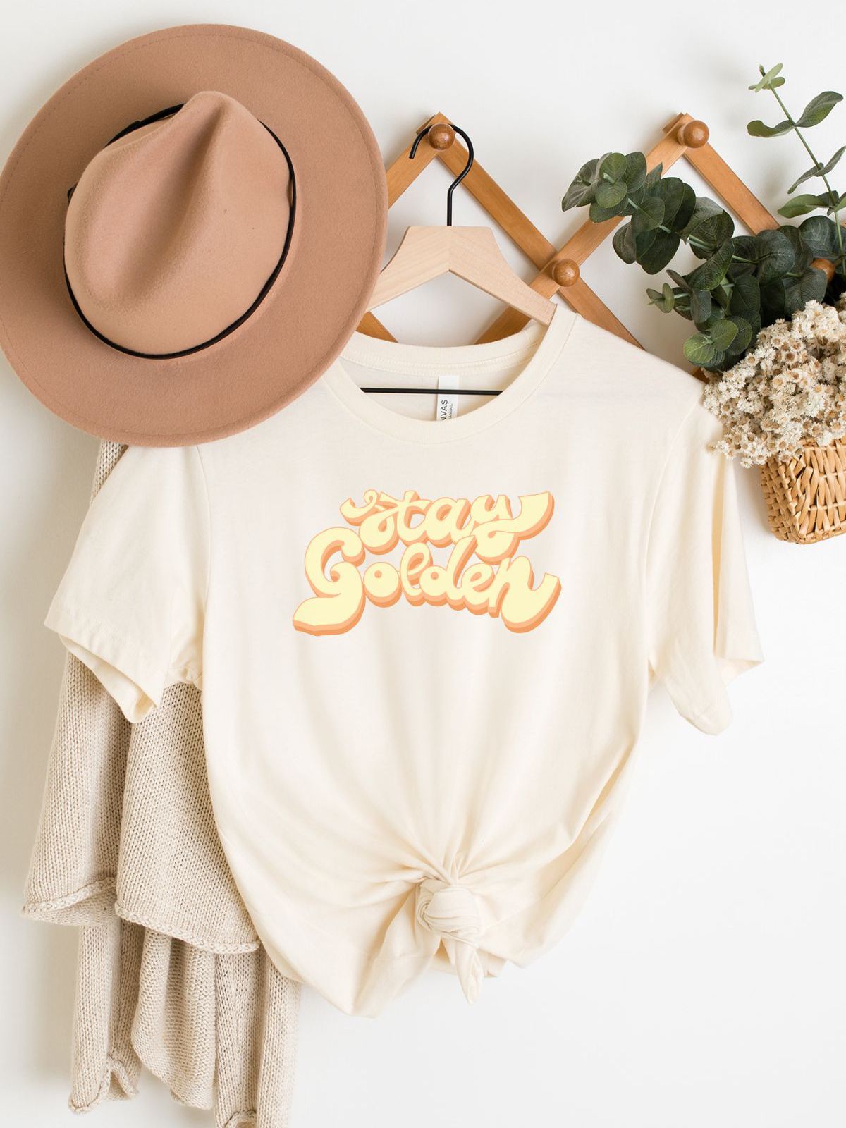 Stay Golden Women's T-Shirt Casual