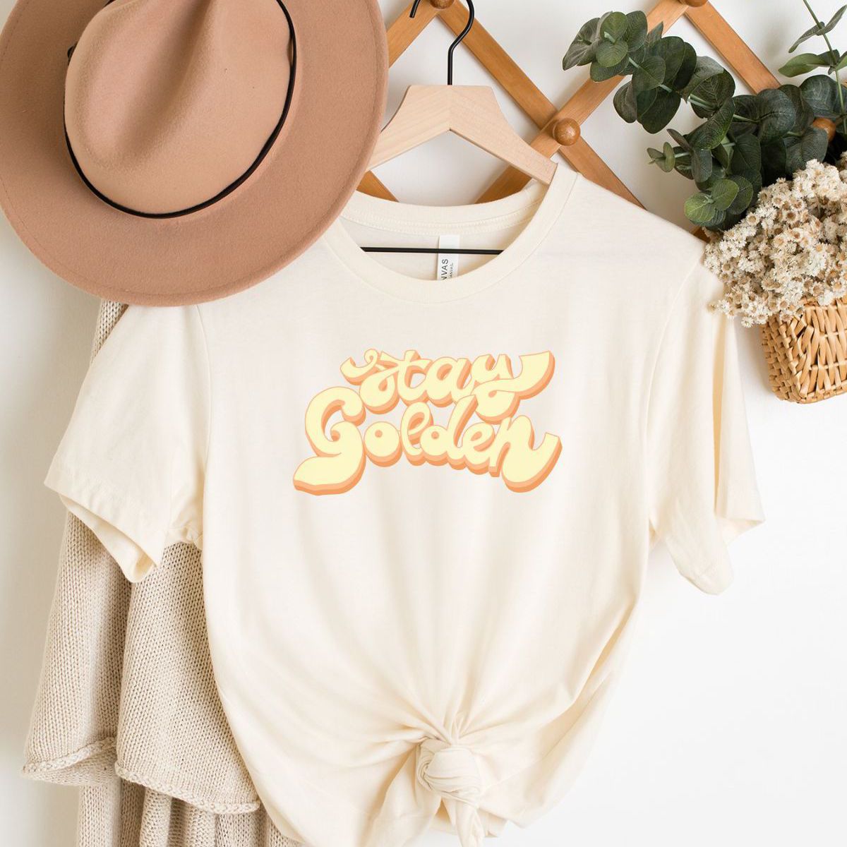 Stay Golden Women's T-Shirt Casual