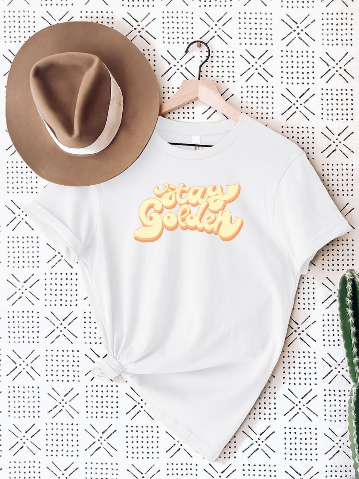 Stay Golden Women's T-Shirt Casual