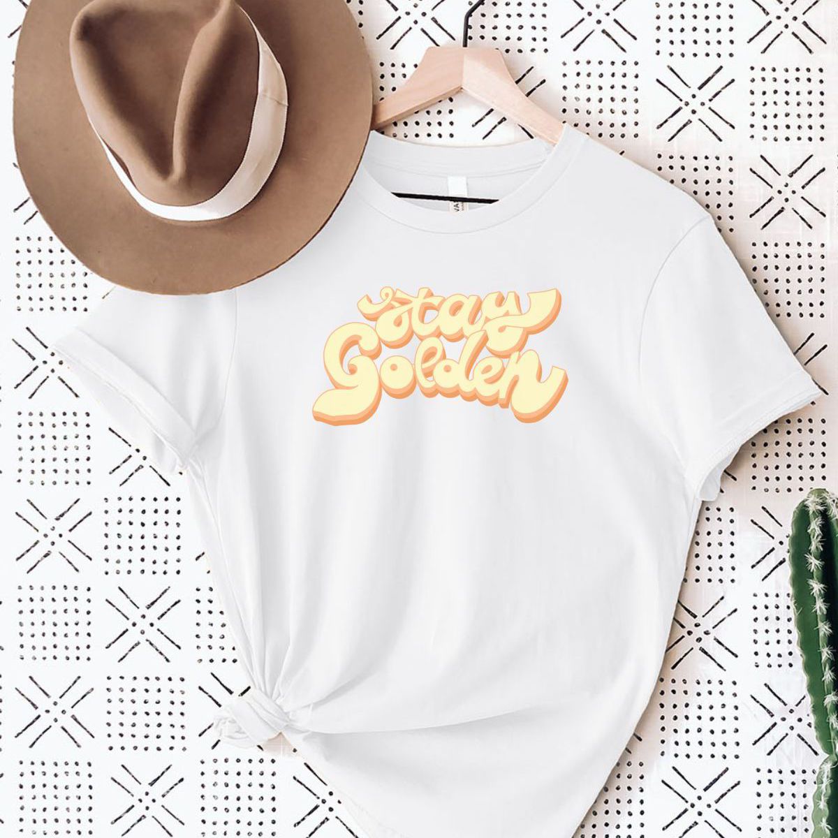 Stay Golden Women's T-Shirt Casual
