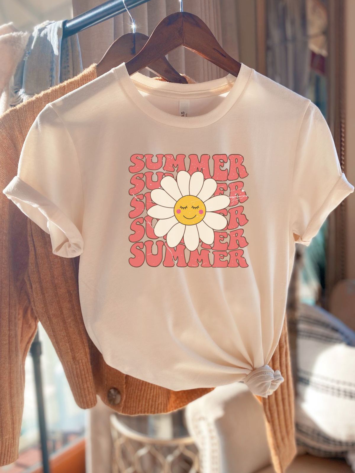 Summer Flower Women's T-Shirt Casual