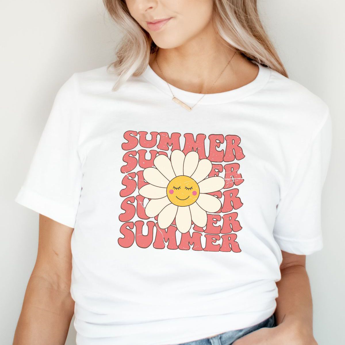 Summer Flower Women's T-Shirt Casual
