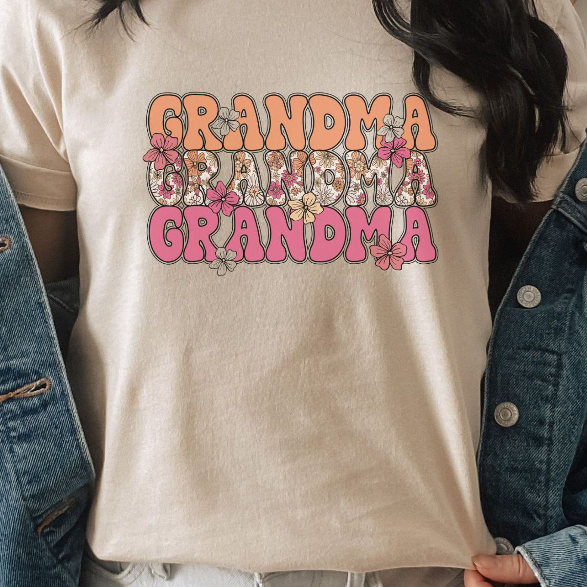 Floral Grandma Graphic Tee