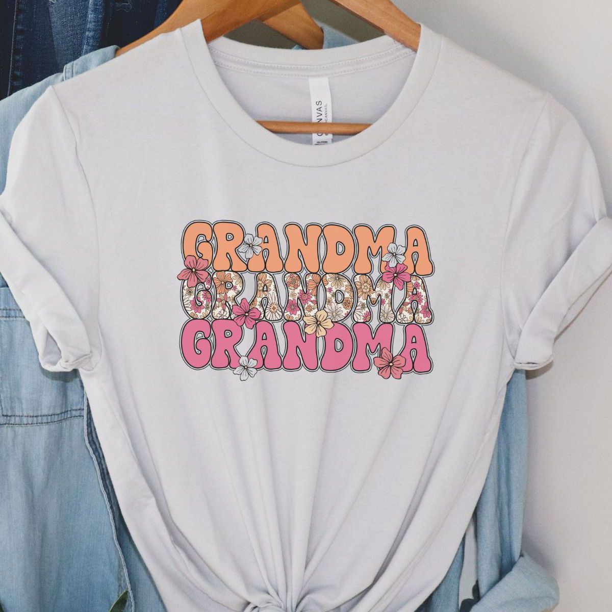 Floral Grandma Graphic Tee