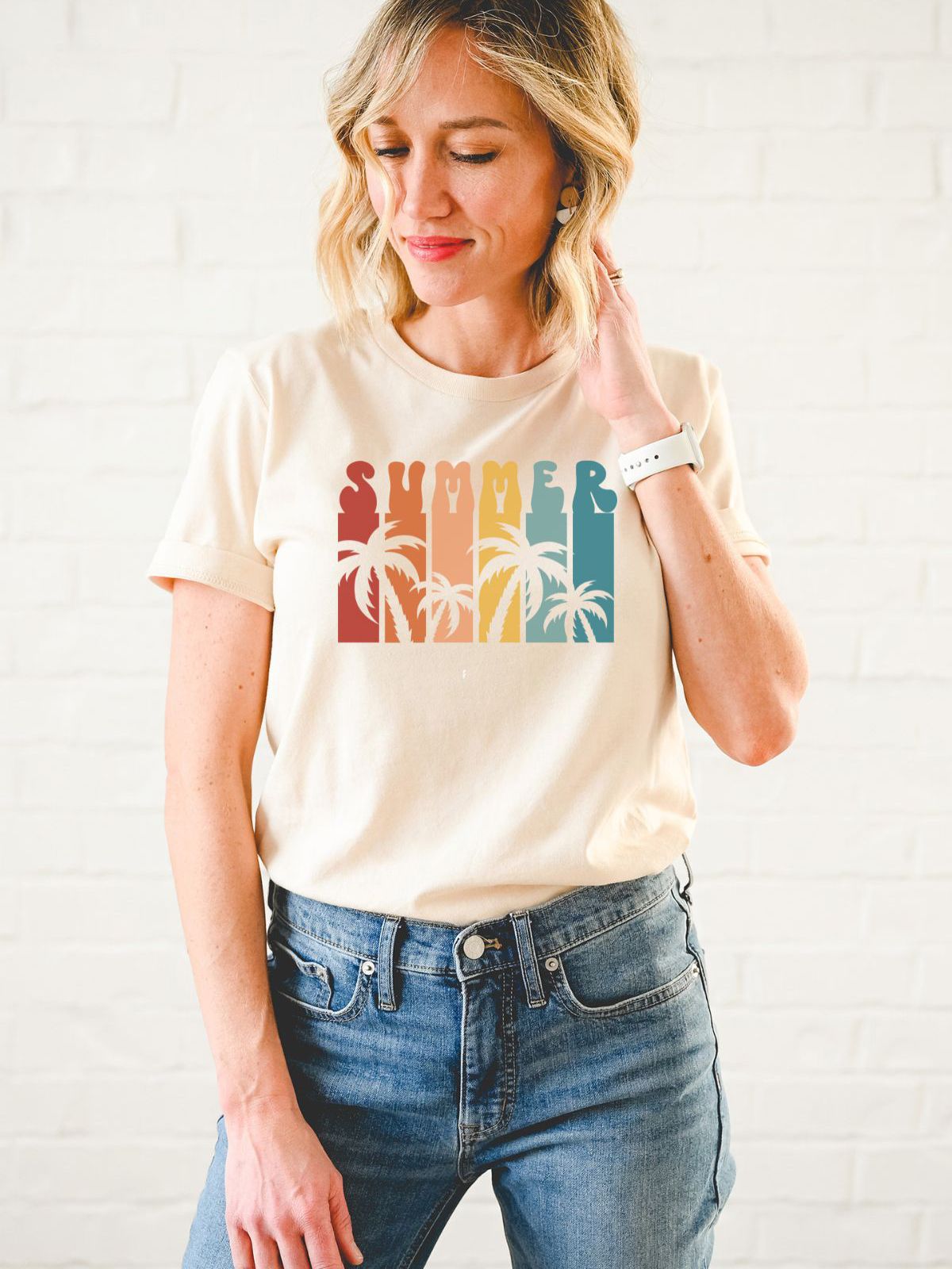 Summer Women's T-Shirt Casual