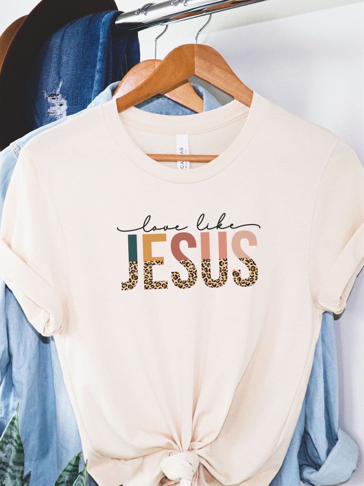 Love Like Jesus Womens T-Shirt Casual