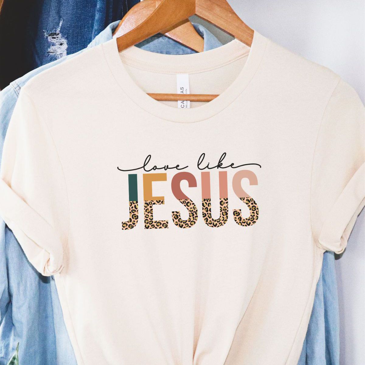 Love Like Jesus Womens T-Shirt Casual