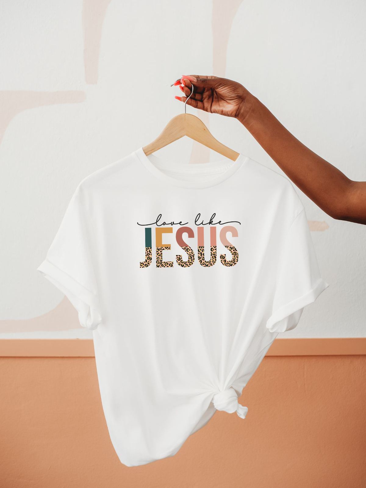 Love Like Jesus Womens T-Shirt Casual