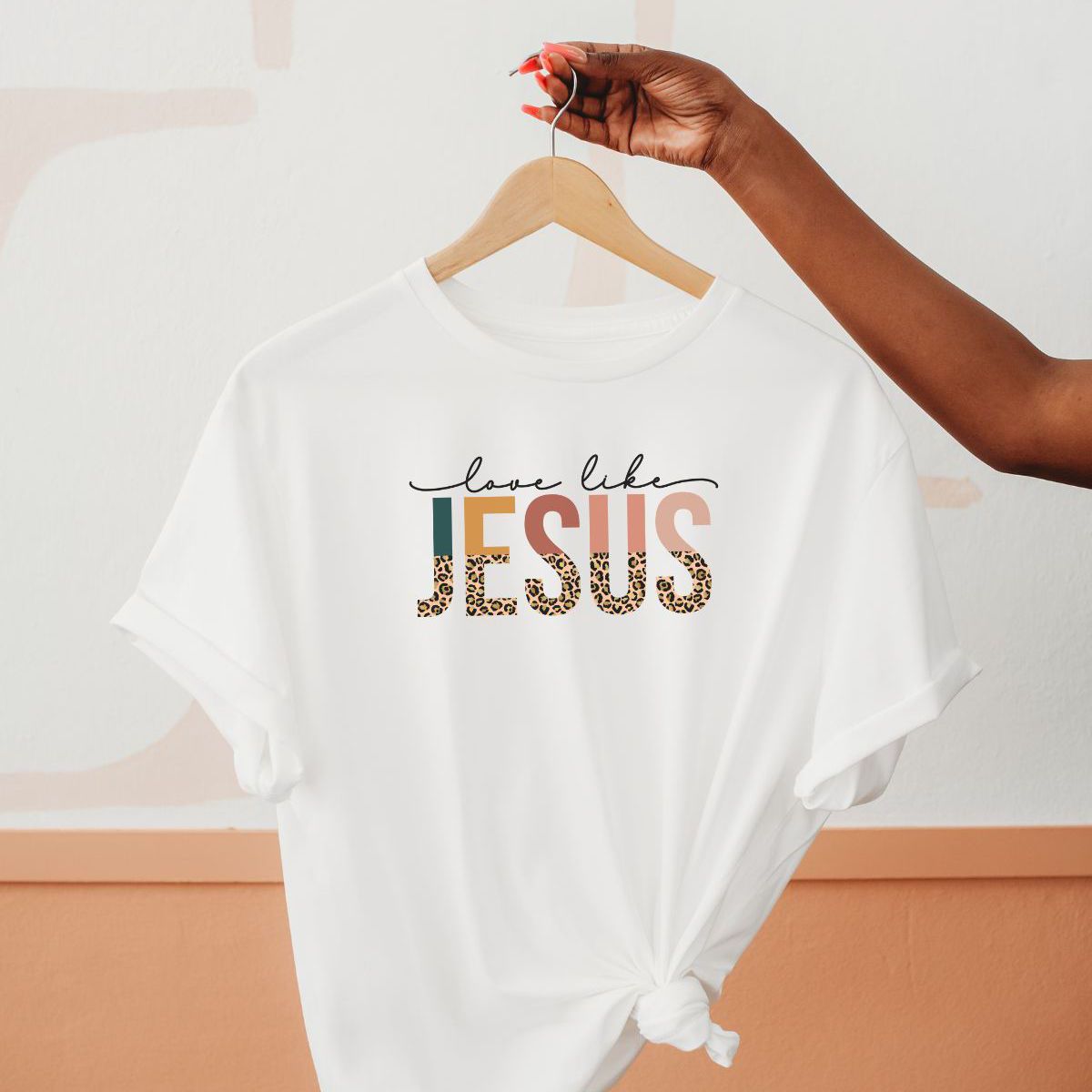 Love Like Jesus Womens T-Shirt Casual