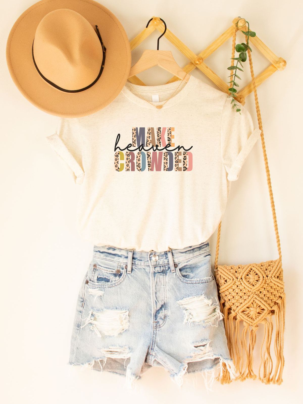 Make Heaven Crowded Women's T-Shirt Faith