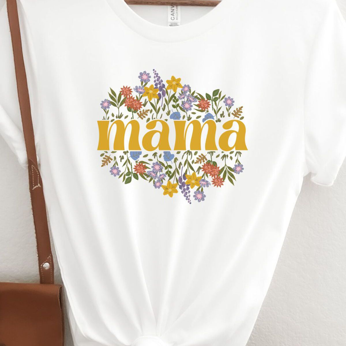 Mama Floral Women's T-Shirt Mother's Day