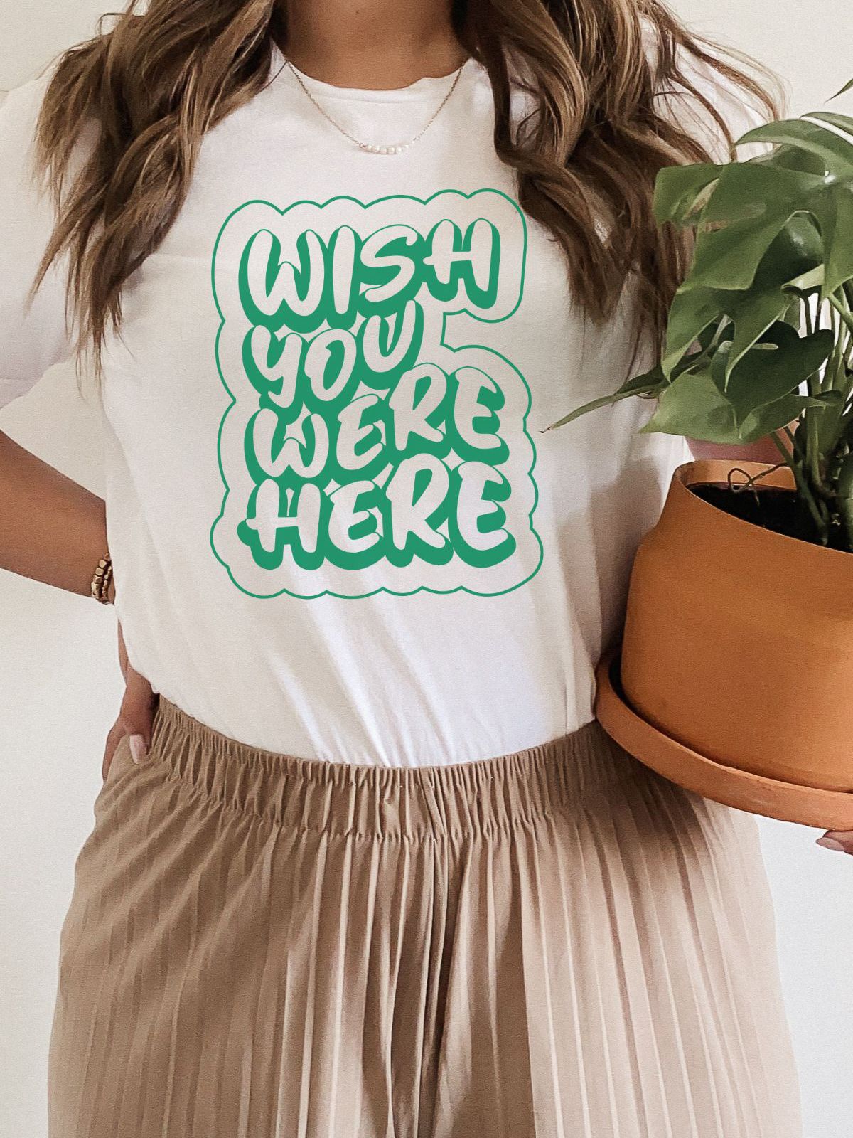 Wish You Were Here Soft Tee