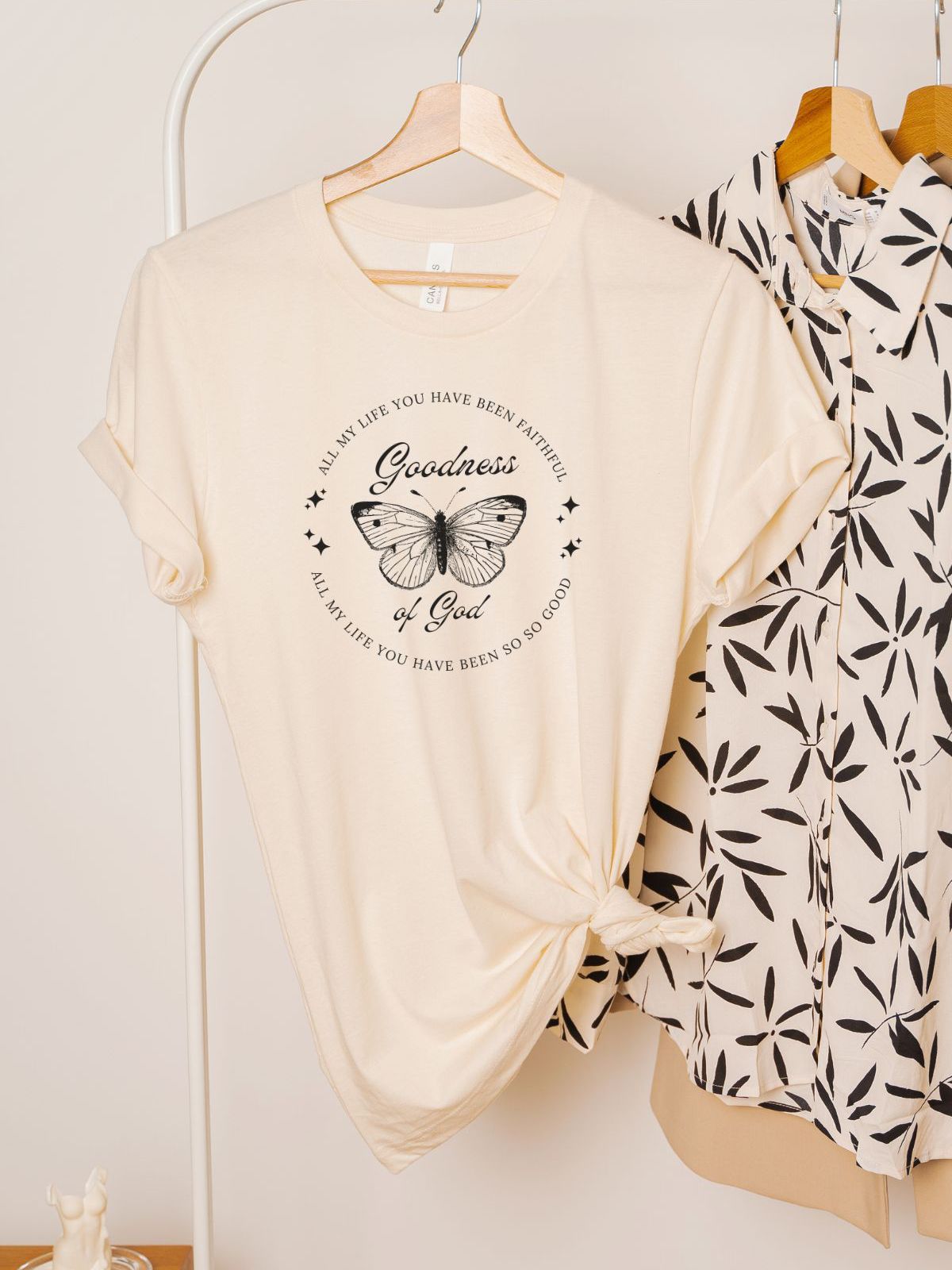 Goodness Butterfly Women's T-Shirt Casual