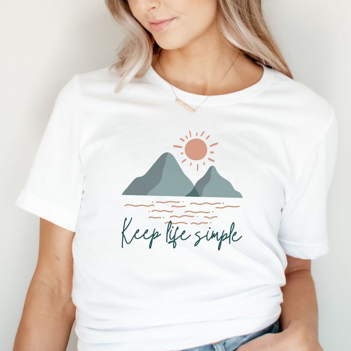 Keep Life Simple Women's T-Shirt Summer