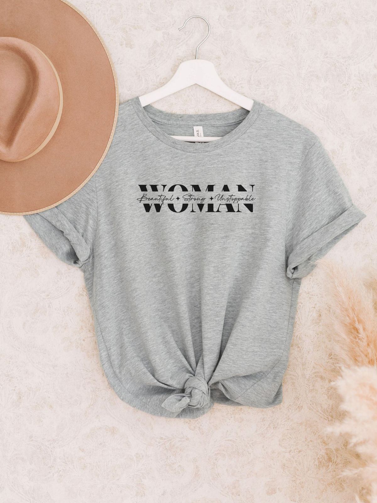 Woman Text Ladies Tee Women's Day