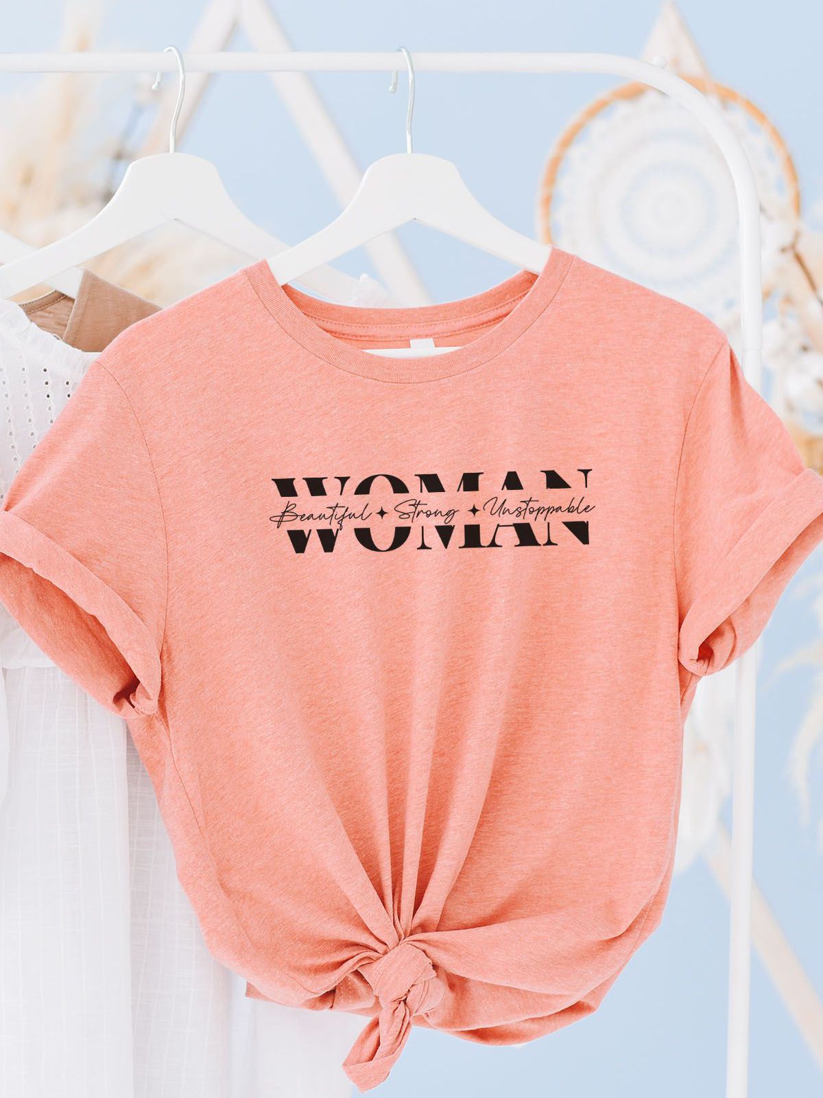 Woman Text Ladies Tee Women's Day