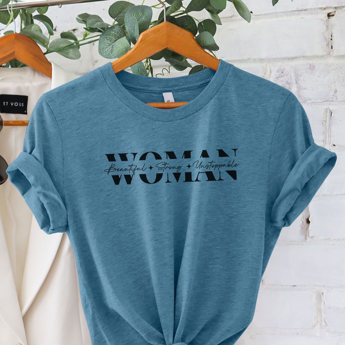 Woman Text Ladies Tee Women's Day