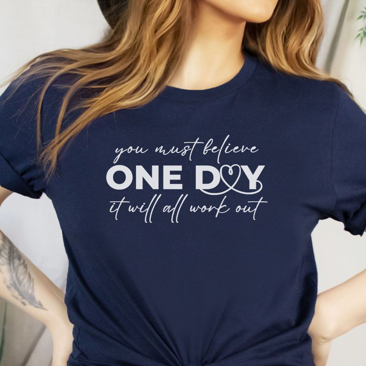 Believe One Day Women's T-Shirt Casual