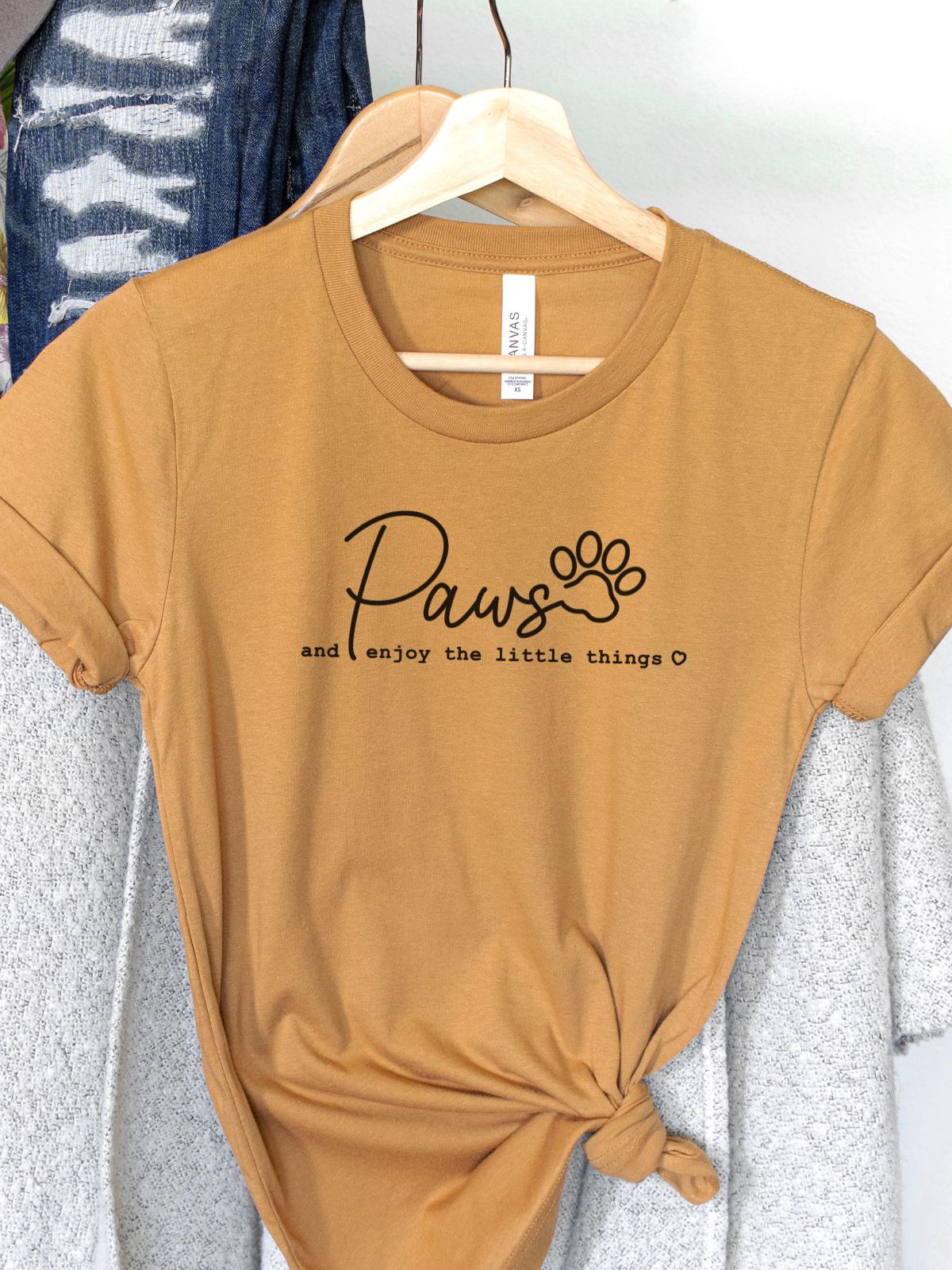 Paws Womens Tee Casual