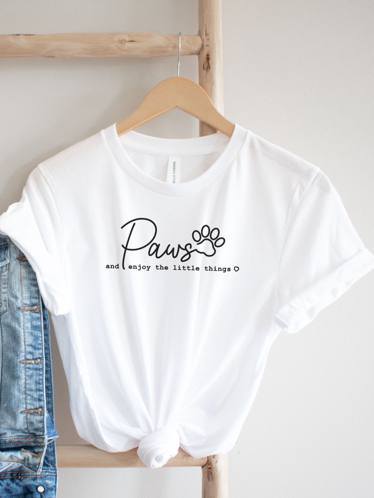 Paws Womens Tee Casual