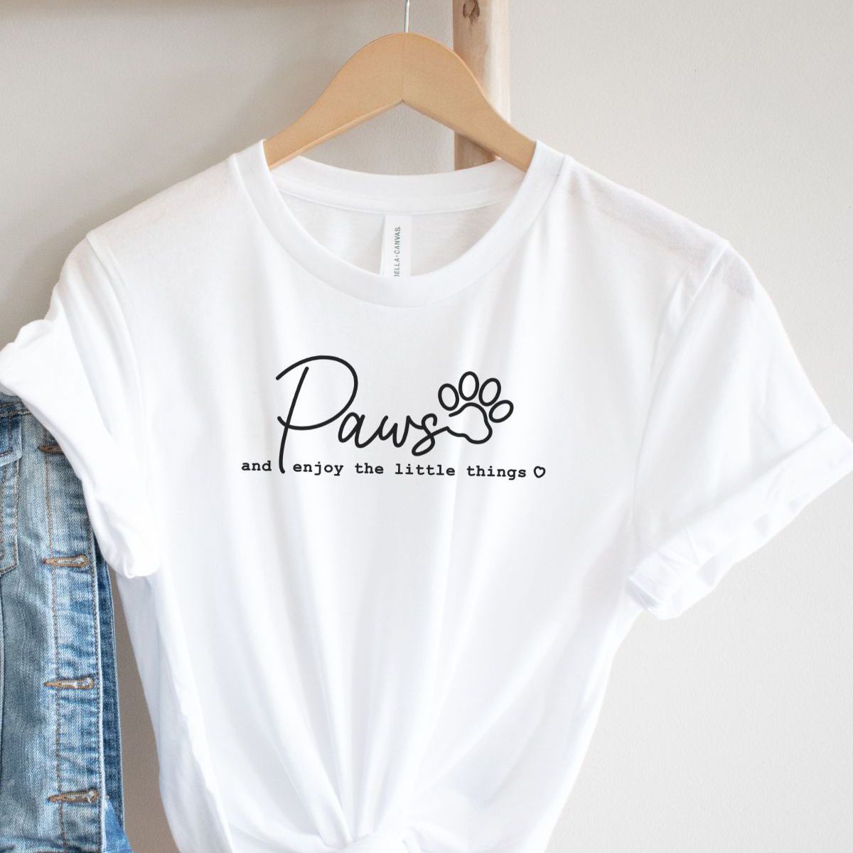 Paws Womens Tee Casual