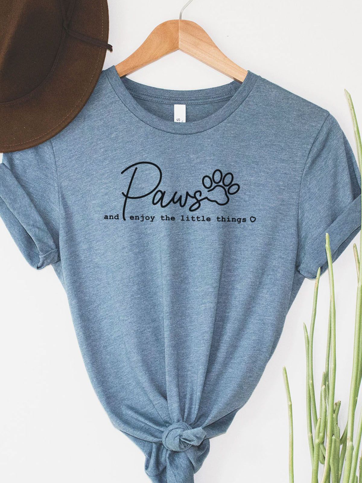 Paws Womens Tee Casual