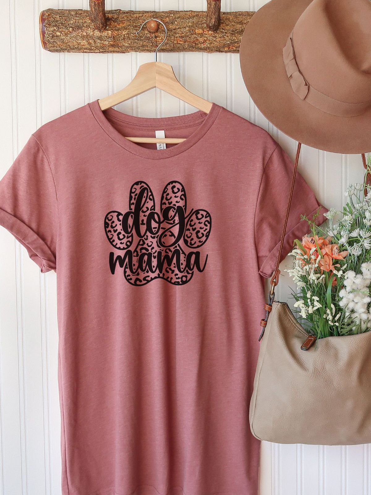 Dog Mama Women's T-Shirt Casual