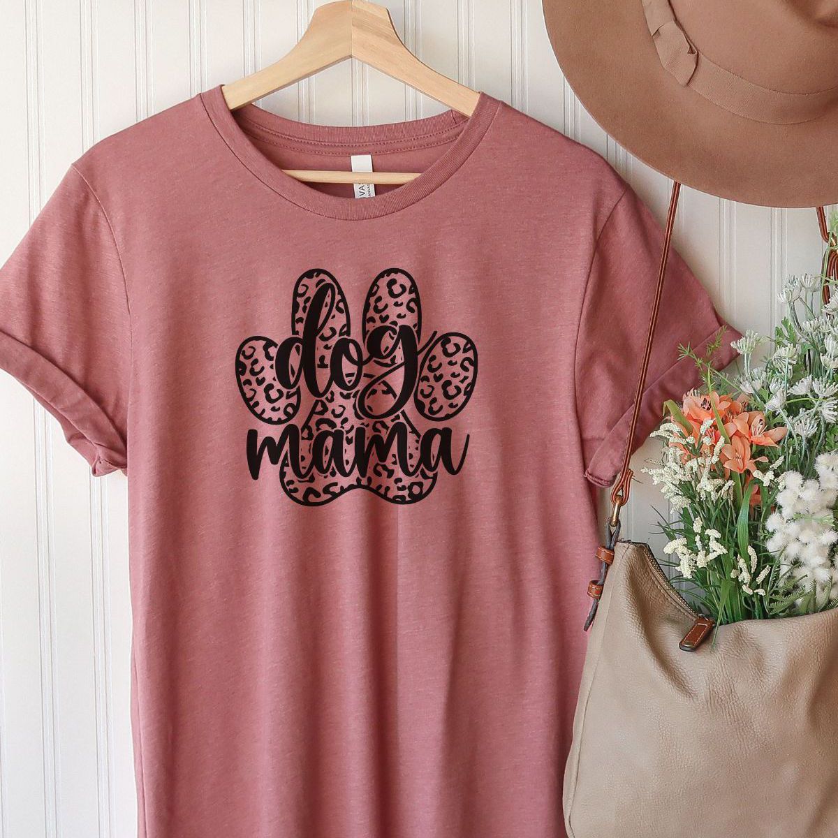 Dog Mama Women's T-Shirt Casual