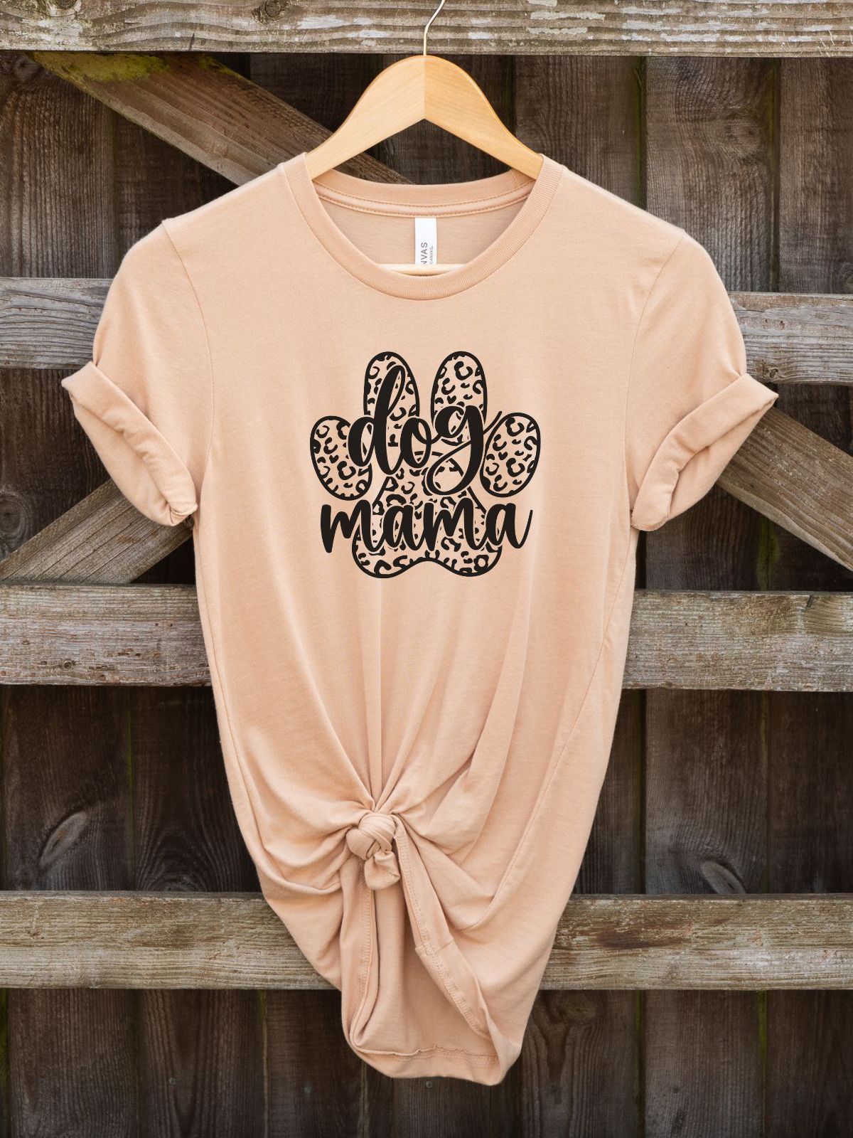 Dog Mama Women's T-Shirt Casual