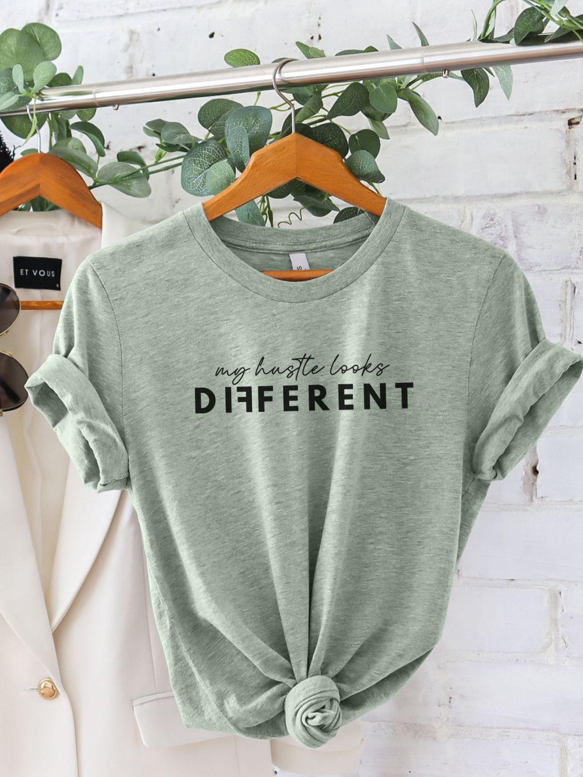 My Hustle Looks Different Womens Tee Casual Wear