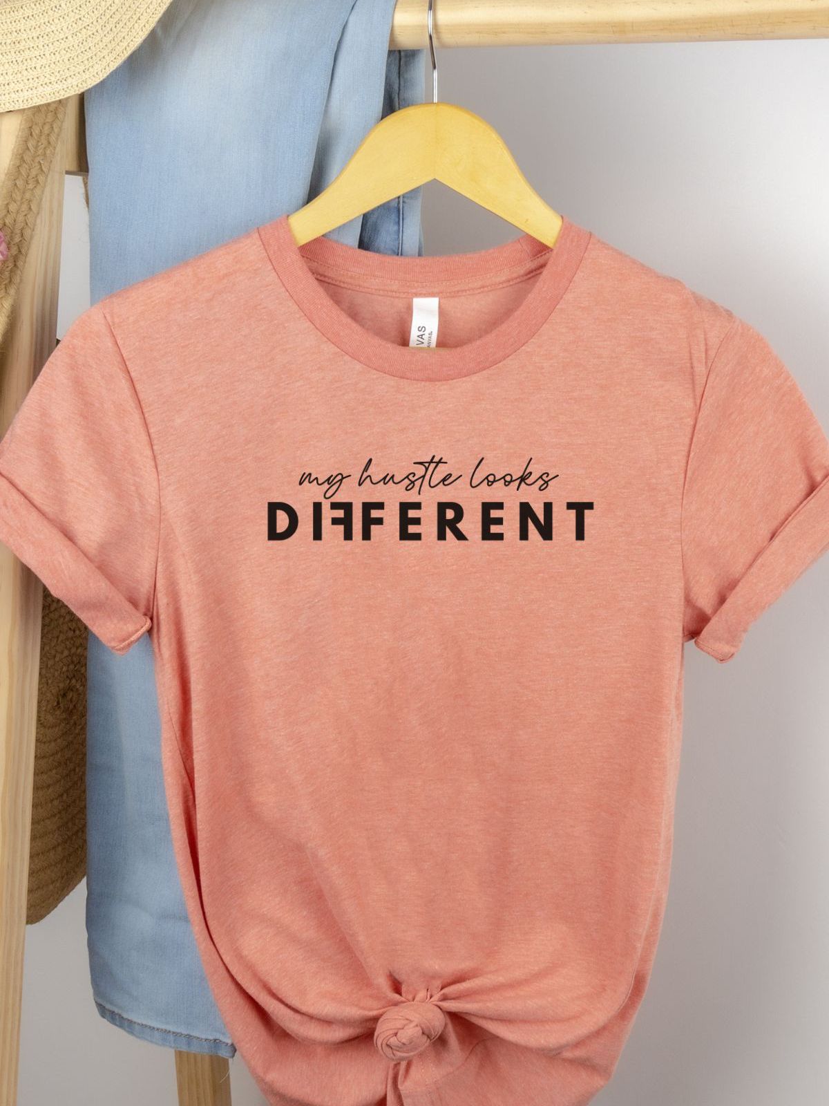 My Hustle Looks Different Womens Tee Casual Wear