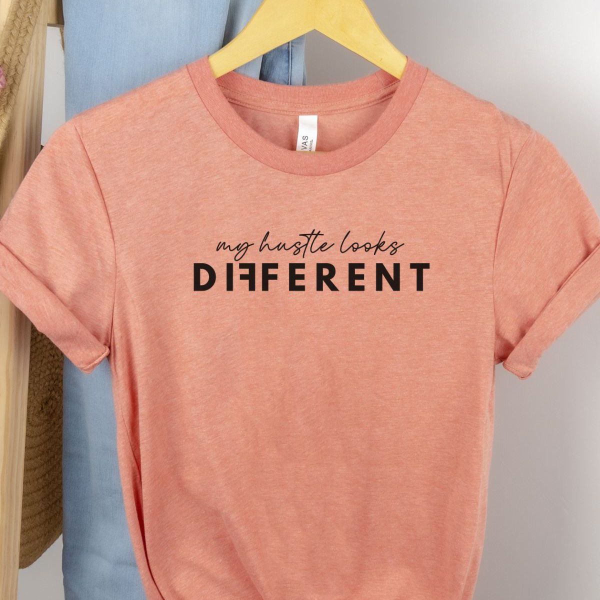 My Hustle Looks Different Womens Tee Casual Wear