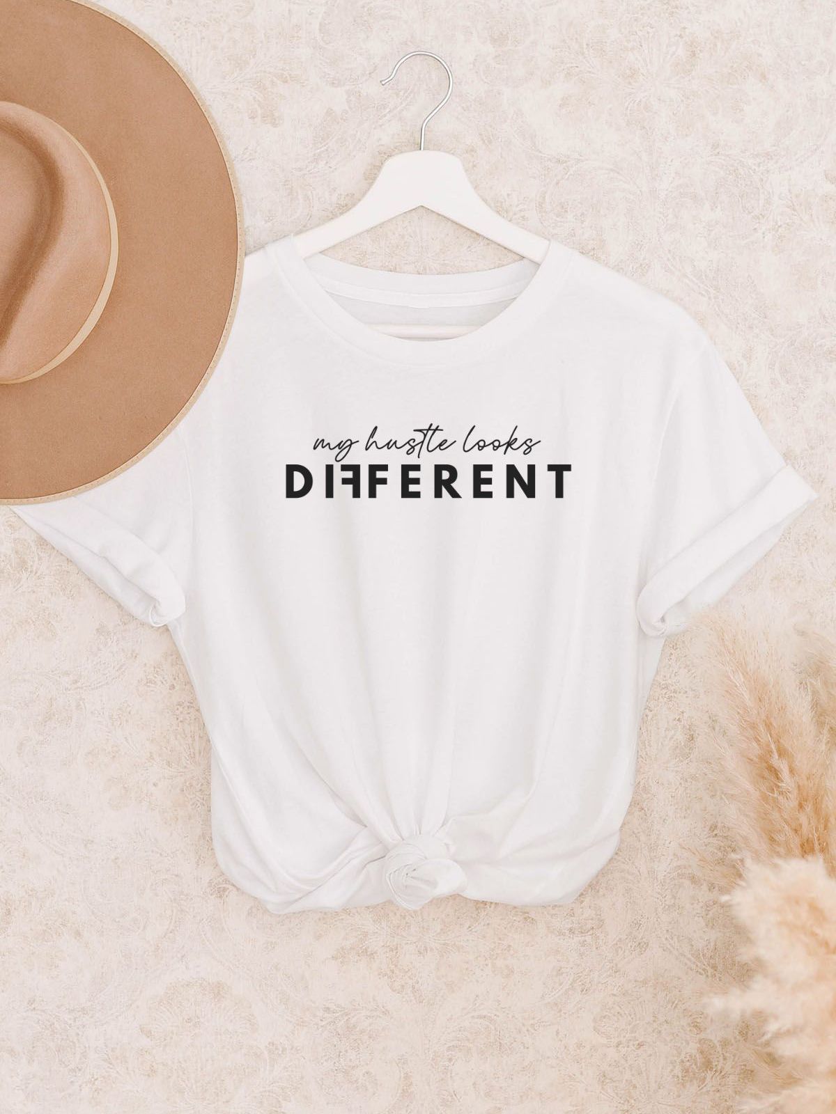 My Hustle Looks Different Womens Tee Casual Wear