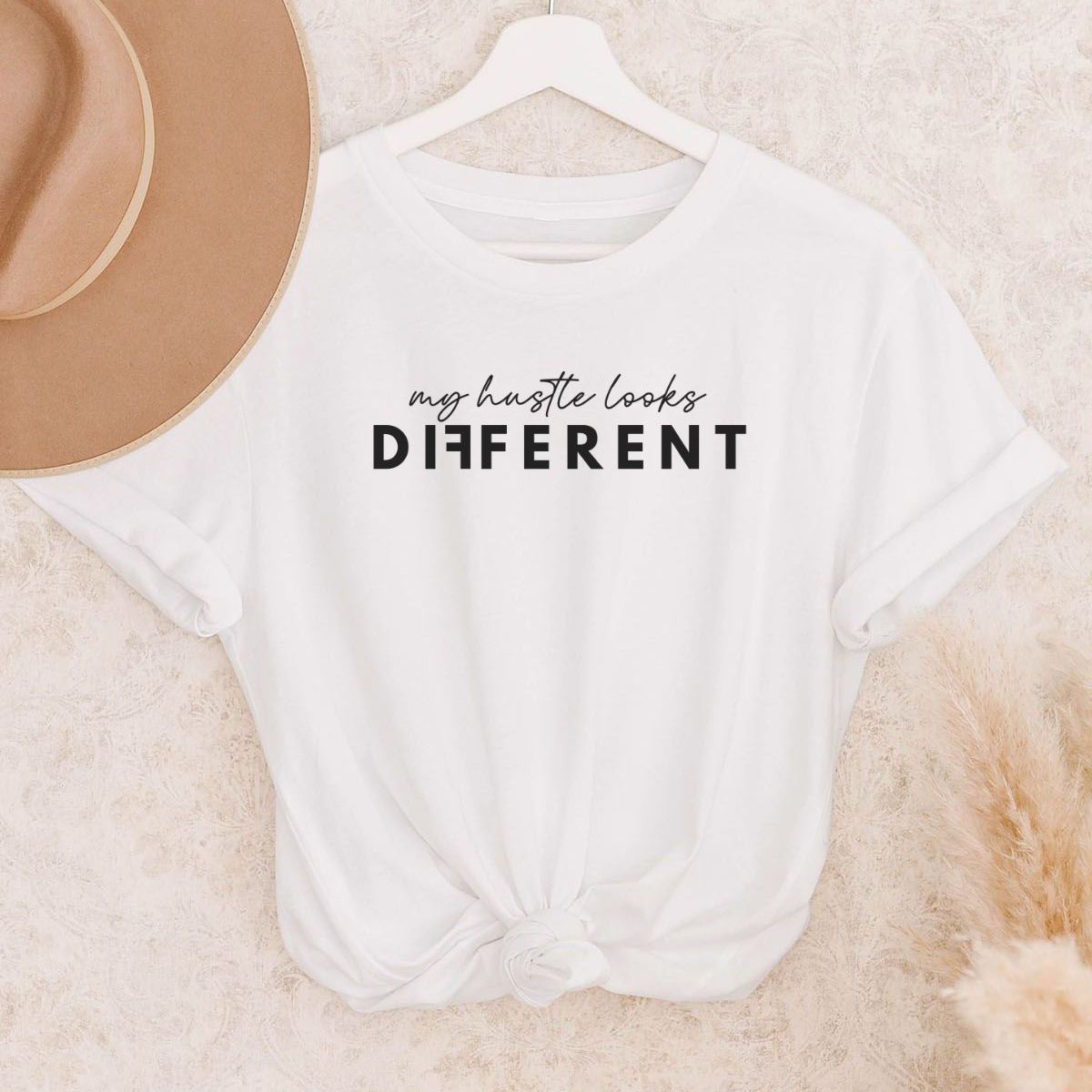 My Hustle Looks Different Womens Tee Casual Wear